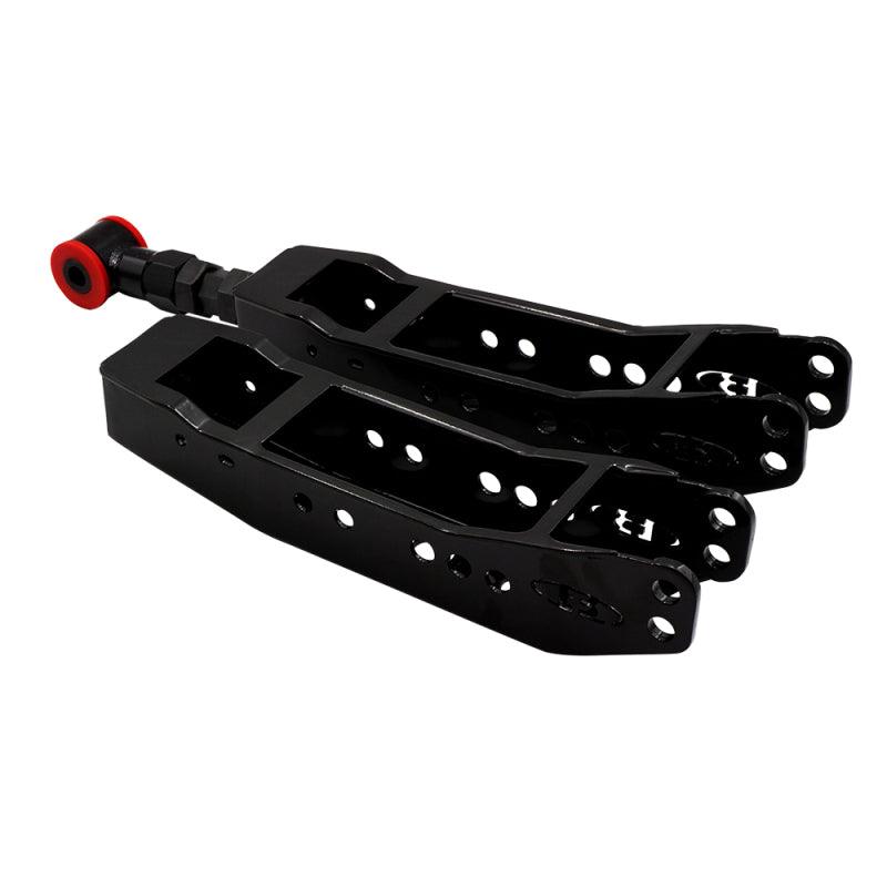 BLOX Racing Rear Lower Control Arms - Black (2013+ Subaru BRZ/Toyota 86 / 2008+ Subaru WRX/STI) - Saikospeed