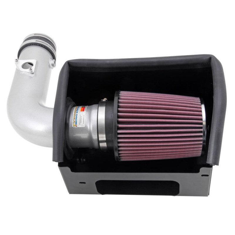 K&N 13 Subaru BRZ 2.0L / 13 Scion FR-S 2.0L Silver 69 Series Typhoon Intake - Saikospeed