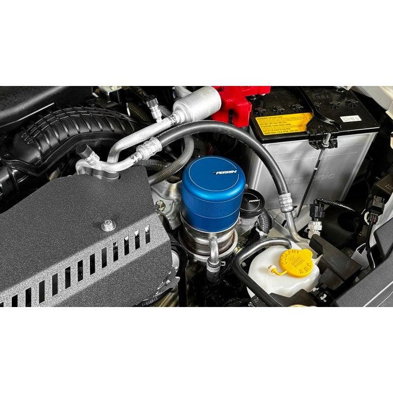 Perrin 2015+ Subaru WRX/STI Oil Filter Cover - Blue - Saikospeed