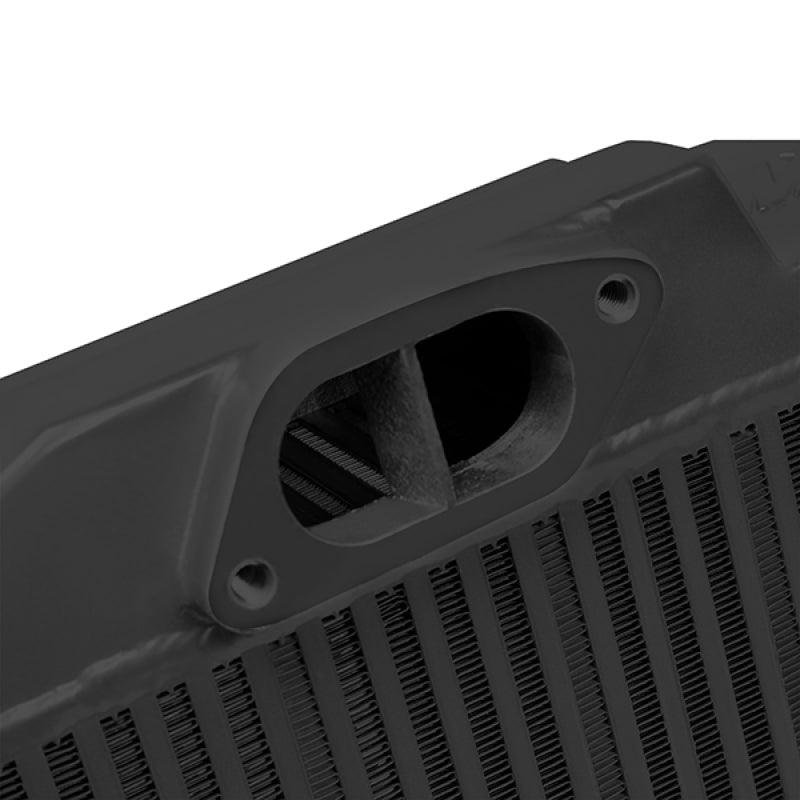 Mishimoto Subaru 08-15 WRX STi Top-Mount Intercooler Kit - Powder Coated Black & Black Hoses - Saikospeed