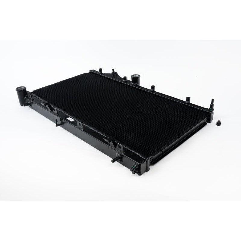 CSF 08-15 Subaru Impreza WRX/STI 1-Row 31mm High-Performance Aluminum Radiator - Black - Saikospeed