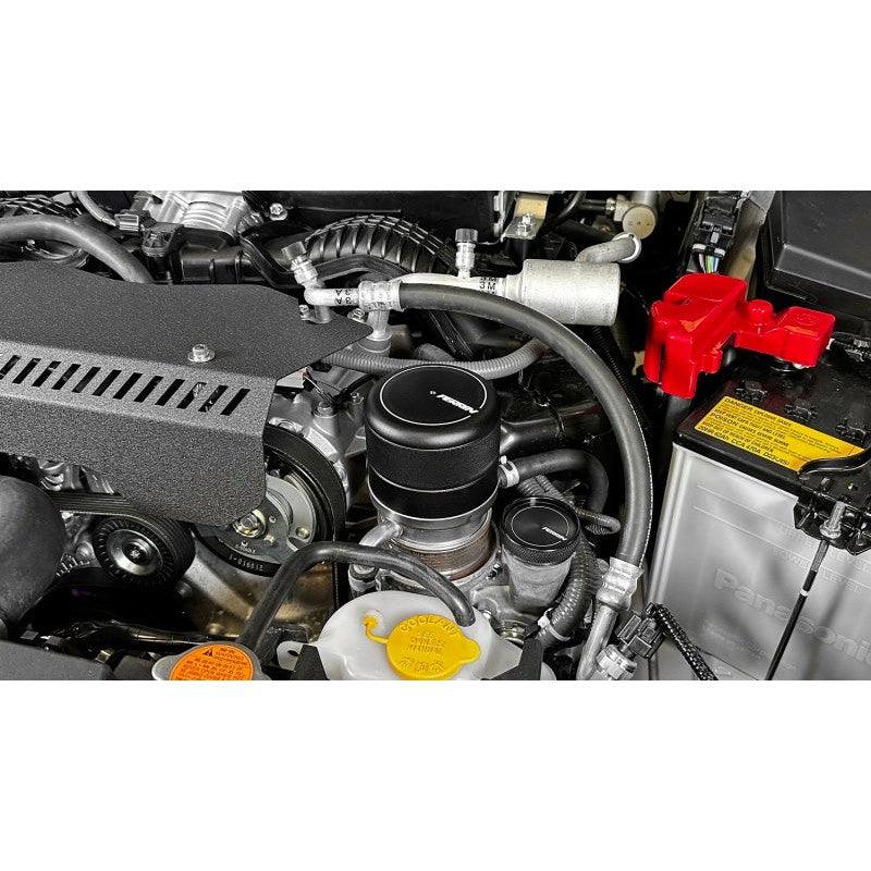 Perrin 2015+ Subaru WRX/STI Oil Filter Cover - Black - Saikospeed