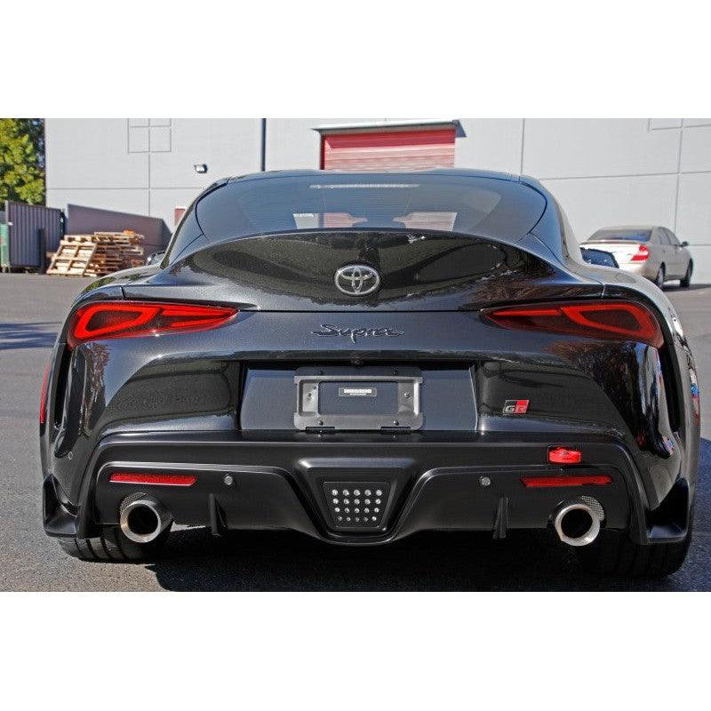 Perrin 2020 Toyota Supra Tow Hook Kit (Rear) - Red - Saikospeed