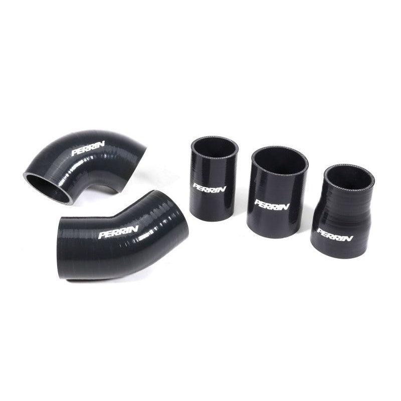 Perrin 22-23 Subaru WRX Front Mount Intercooler Kit (Black Tubes & Silver Core) - Saikospeed