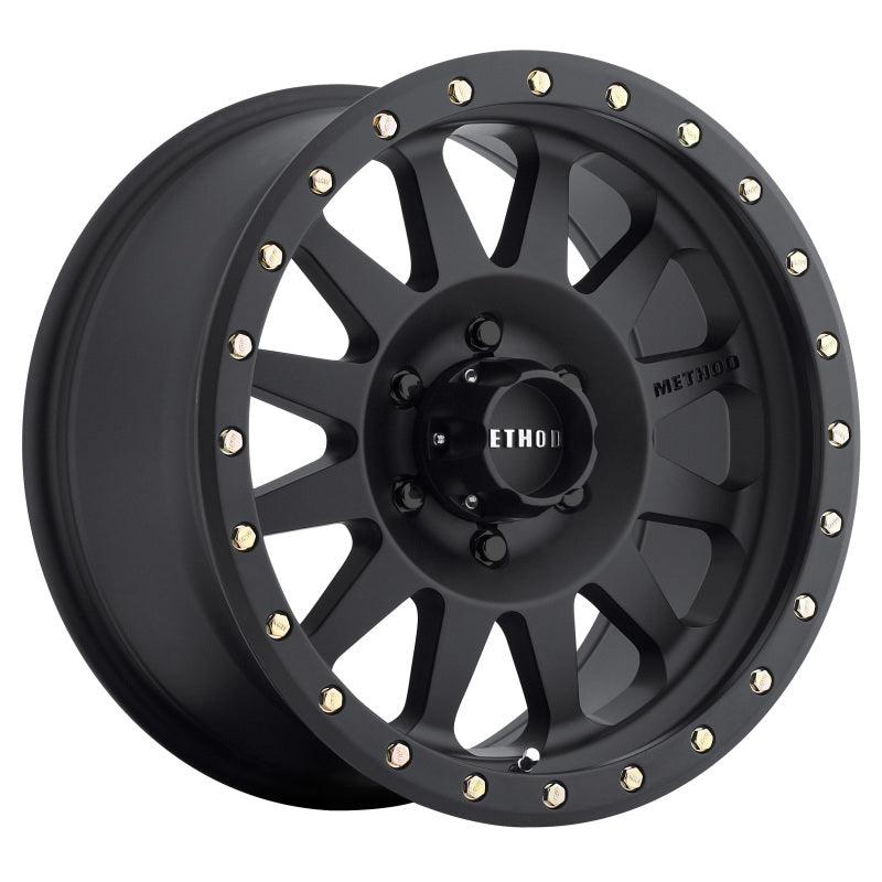 Method MR304 Double Standard 16x8 0mm Offset 6x5.5 108mm CB Matte Black Wheel - Saikospeed