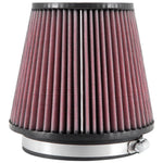 K&N Filter Universal Rubber Filter 5in Flange 6.5in Base 4.5in Top 5.5in Height - Saikospeed
