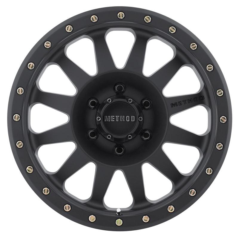 Method MR304 Double Standard 15x8 -24mm Offset 6x5.5 108mm CB Matte Black Wheel - Saikospeed