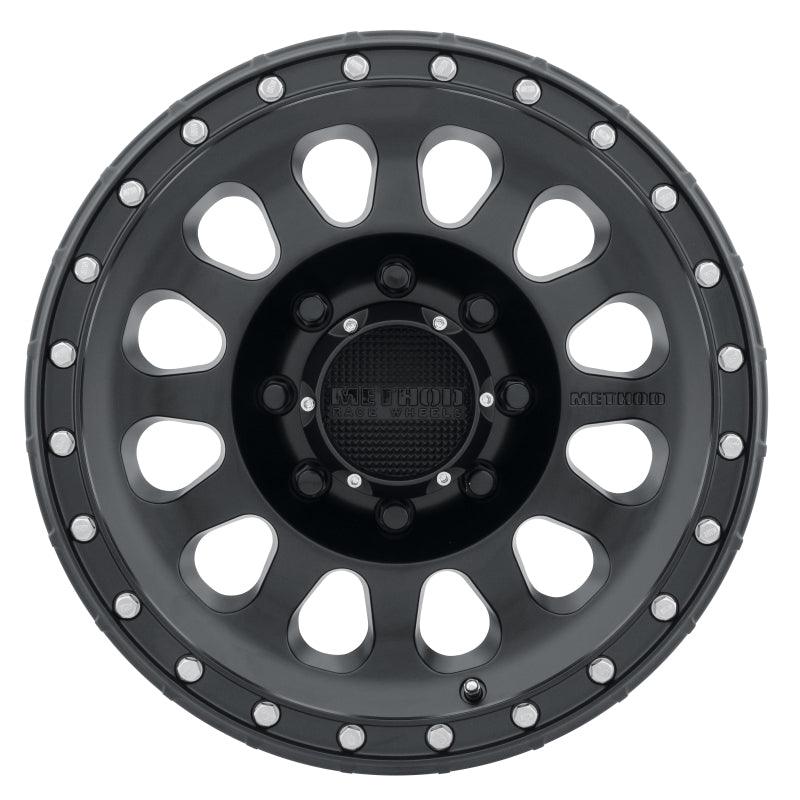 Method MR315 17x8.5 0mm Offset 8x6.5 130.81mm CB Matte Black Wheel - Saikospeed