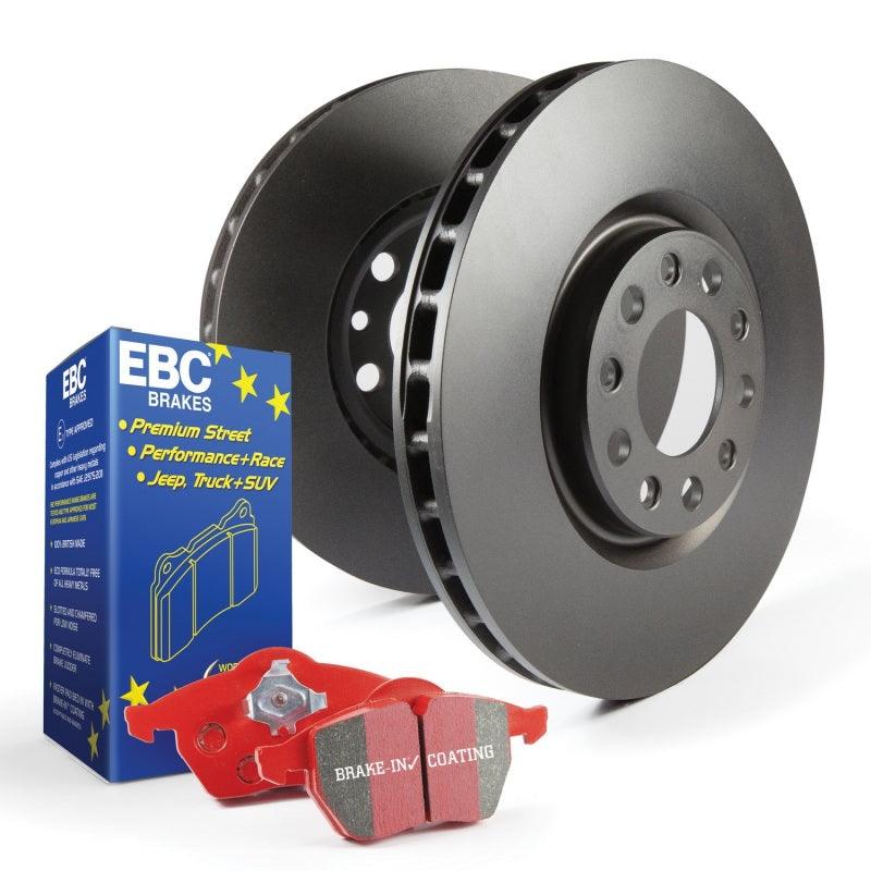 EBC S12 Kits Redstuff Pads and RK Rotors - Saikospeed