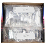 McGard 5 Lug Hex Install Kit w/Locks (Cone Seat Nut) M12X1.5 / 13/16 Hex / 1.5in. Length - Black