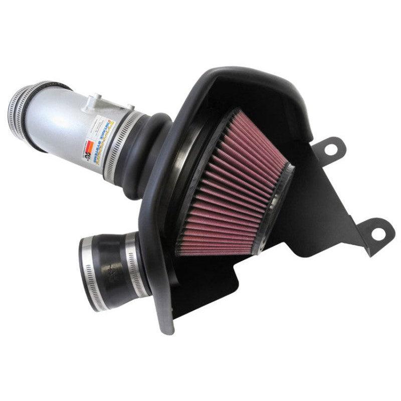 K&N 12 Honda Civic Si 2.4L L4 Silver Typhoon Intake - Saikospeed