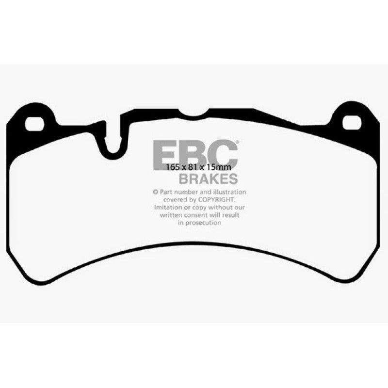 EBC 06-08 Ferrari 599 6.0 Redstuff Front Brake Pads - Saikospeed