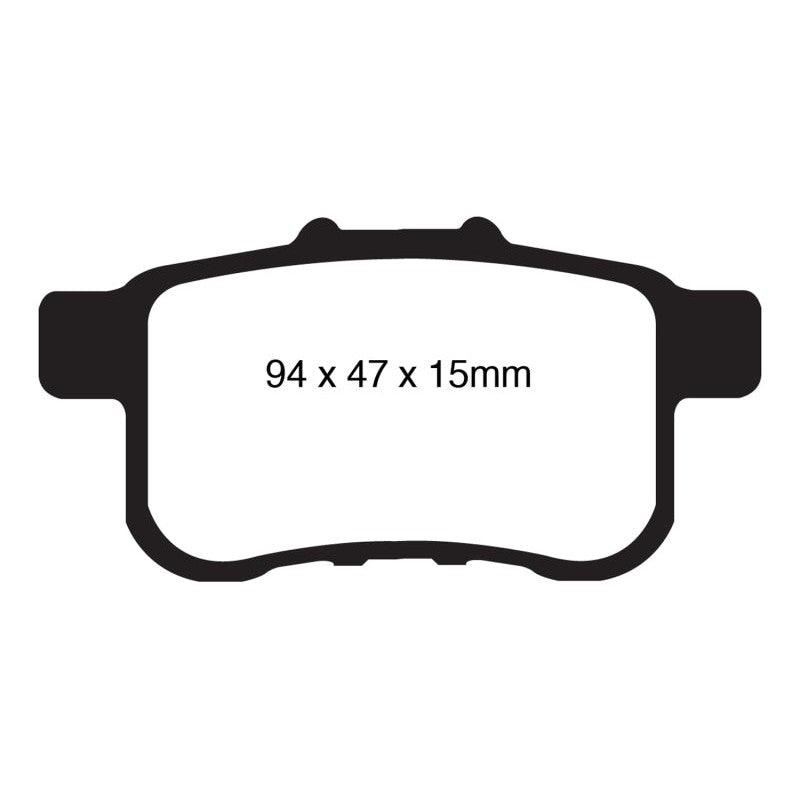 EBC 09-14 Acura TSX 2.4 Yellowstuff Rear Brake Pads - Saikospeed