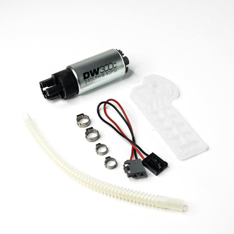 DeatschWerks Hyuandi Genesis Coupe 2.0T 340lph Compact Fuel Pump w/o clips w/ 9-1061 install kit - Saikospeed