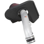 K&N 2013-14 Honda Accord 2.4L L4 69 Series Typhoon Air Intake System - Silver Cold Air Intake Kit - Saikospeed