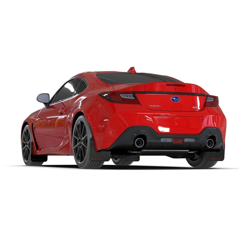 Rally Armor 2022+ Fits Subaru BRZ / 2022+ Fits Toyota GR86 Black UR Mud Flap w/Red Logo