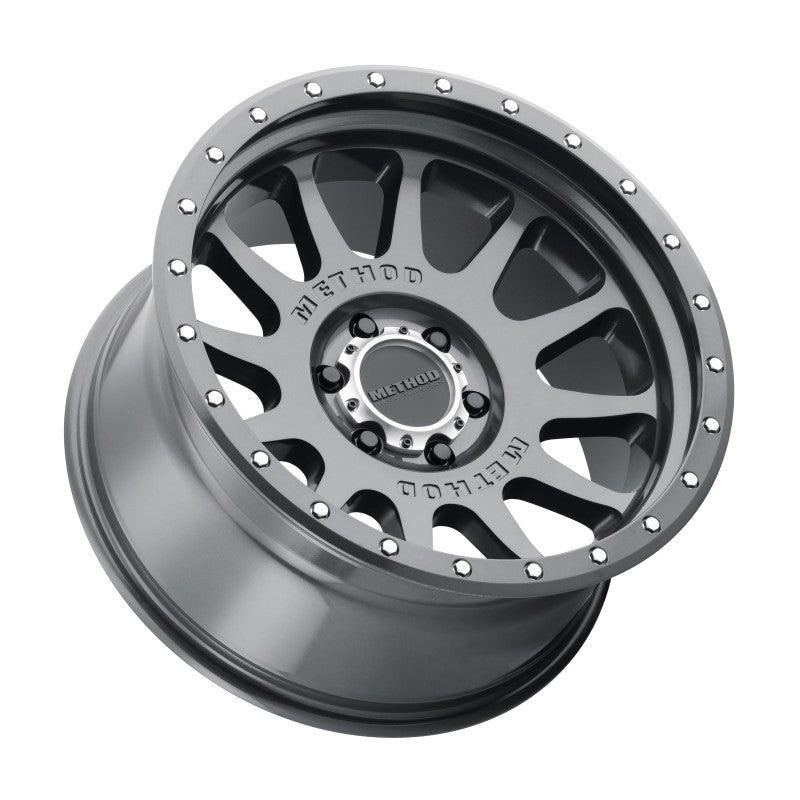 Method MR605 NV 20x10 -24mm Offset 6x5.5 106.25mm CB Gloss Titanium Wheel - Saikospeed