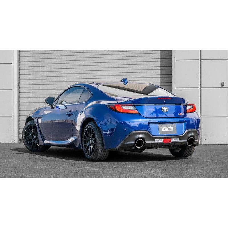 Borla 22-23 Subaru BRZ/Toyota GR86 2.4L RWD AT/MT ATAK Catback Exhaust - Polished Tips - Saikospeed