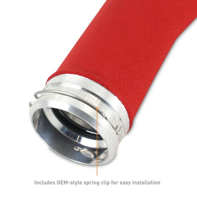 Mishimoto 2022+ Subaru WRX Charge Pipe - Wrinkle Red - Saikospeed