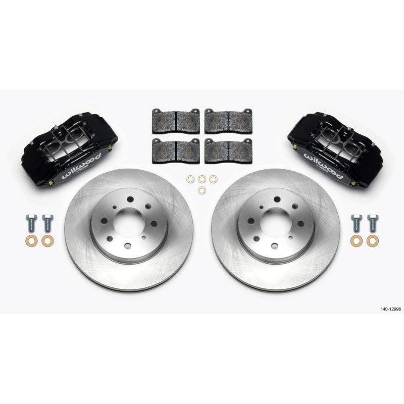 Wilwood DPHA Front Caliper & Rotor Kit Honda / Acura w/ 262mm OE Rotor - Saikospeed