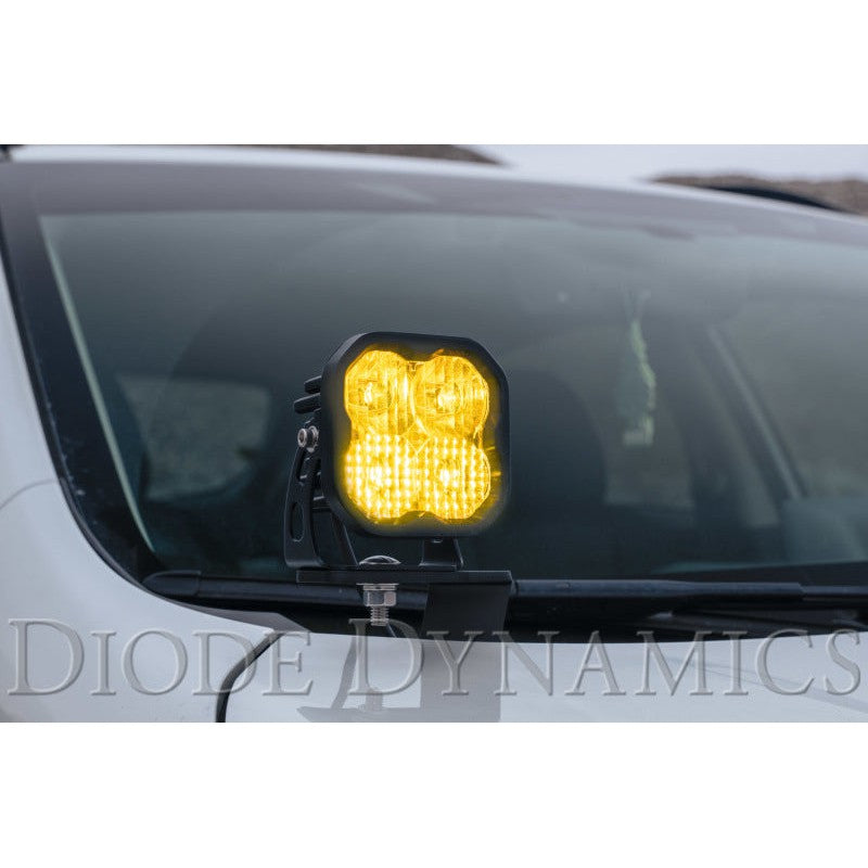 Diode Dynamics SS3 LED Pod Sport - Yellow Driving Standard (Pair)