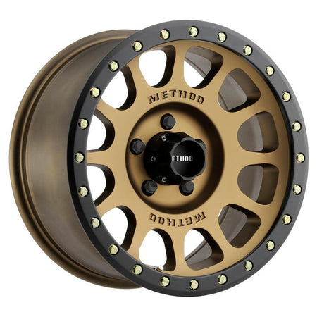 Method MR305 NV 17x8.5 0mm Offset 5x5.5 108mm CB Method Bronze/Black Street Loc Wheel - Saikospeed