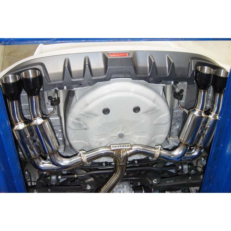 Invidia 2015+ Subaru WRX / STI Gemini/R400 Single Layer Quad Black Tip Cat-Back Exhaust - Saikospeed