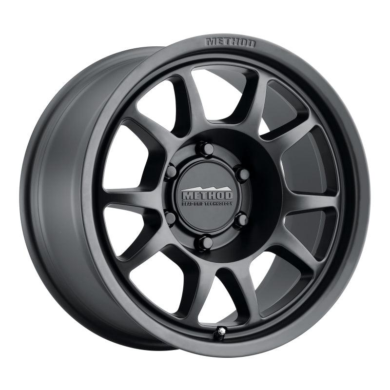 Method MR702 17x8.5 0mm Offset 6x5.5 106.25mm CB Matte Black Wheel - Saikospeed