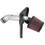 K&N 2013-14 Honda Accord 2.4L L4 69 Series Typhoon Air Intake System - Silver Cold Air Intake Kit - Saikospeed