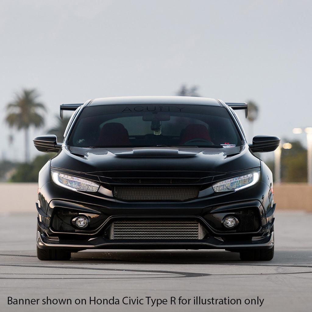 Matte Black Windshield Banner - Saikospeed