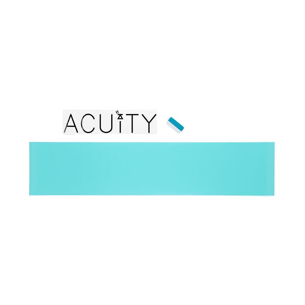 Matte Teal Windshield Banner - Saikospeed