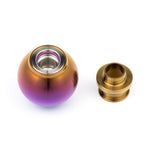 POCO-Ti Burnt Titanium Low Profile Shift Knob (M10x1.5) - Saikospeed