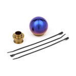 POCO-Ti Burnt Titanium Low Profile Shift Knob (M10x1.5) - Saikospeed