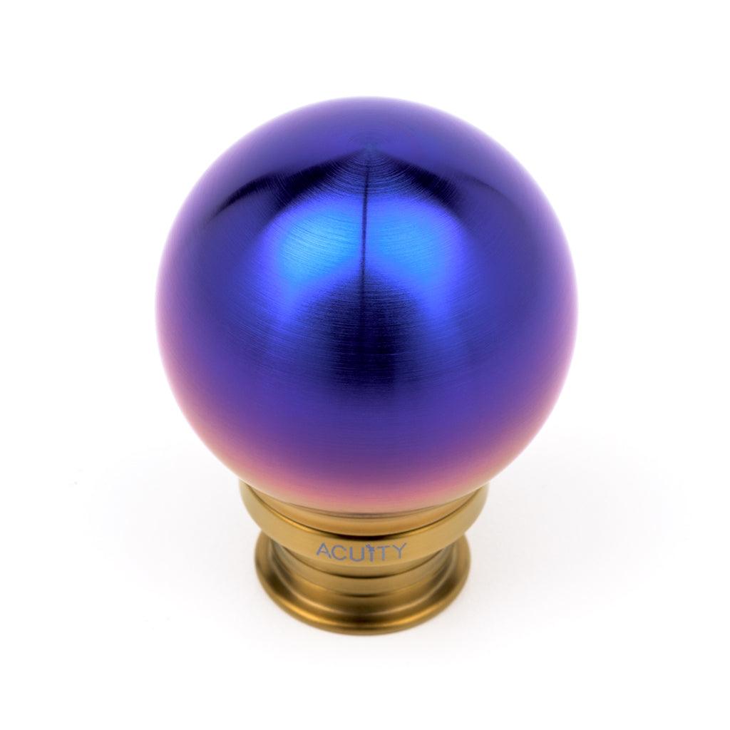 POCO-Ti Burnt Titanium Low Profile Shift Knob (M10x1.5) - Saikospeed