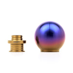 POCO-Ti Burnt Titanium Low Profile Shift Knob (M10x1.5) - Saikospeed