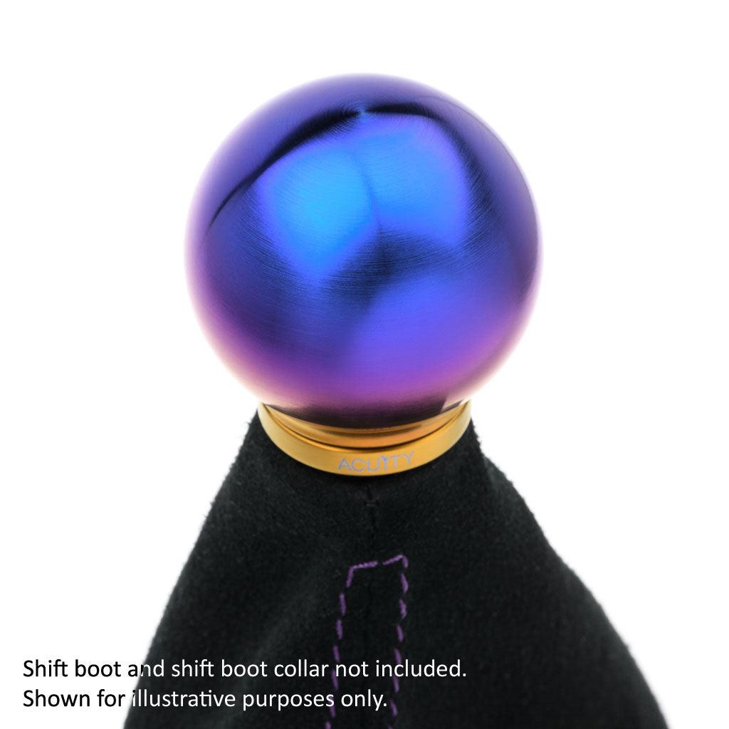 POCO-Ti Burnt Titanium Low Profile Shift Knob (M10x1.5) - Saikospeed