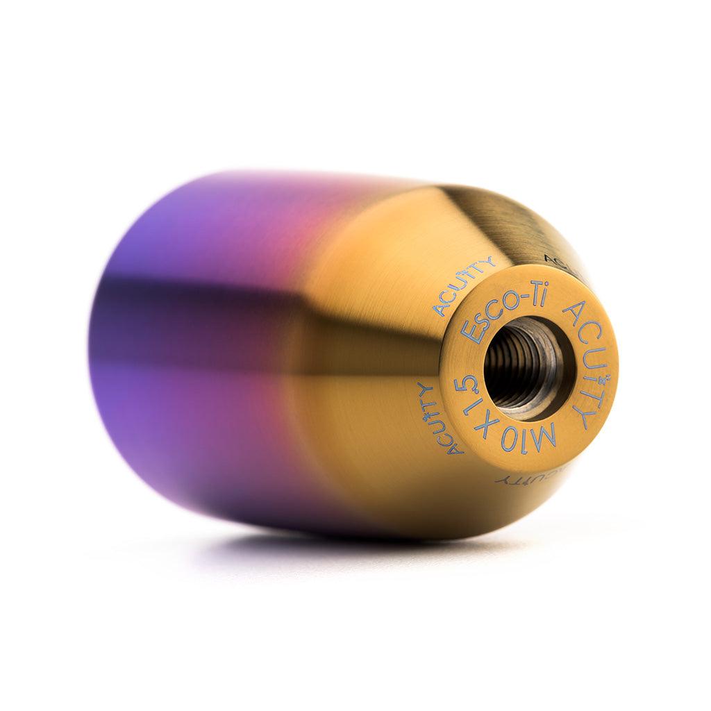 ESCO-Ti Shift Knob in Burnt Titanium (M10X1.5) - Saikospeed