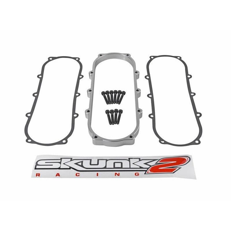 Skunk2 Ultra Series Honda/Acura Silver Street Intake Manifold .5 Liter Spacer - Saikospeed