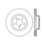 StopTech Slotted & Drilled Sport Brake Rotor - Saikospeed