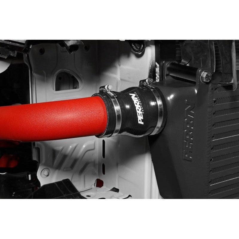 Perrin 22-23 Subaru WRX Front Mount Intercooler Kit (Red Tubes & Black Core) - Saikospeed