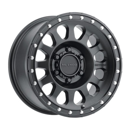 Method MR315 17x8.5 0mm Offset 6x5.5 106.25mm CB Matte Black Wheel - Saikospeed