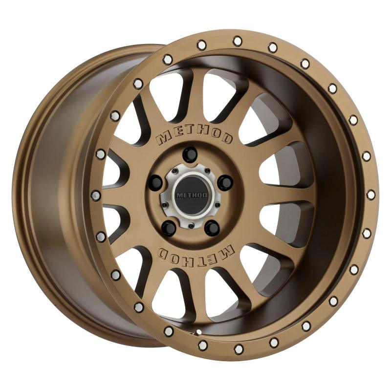 Method MR605 NV 20x10 -24mm Offset 5x5 71.5mm CB Method Bronze Wheel - Saikospeed