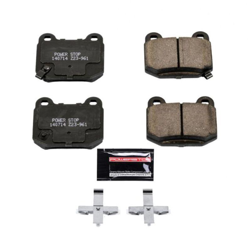 Power Stop 03-05 Infiniti G35 Rear Z23 Evolution Sport Brake Pads w/Hardware - Saikospeed