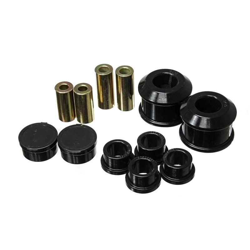 Energy Suspension 06-11 Honda Civic Black Front Control Arm Bushing Set - Saikospeed