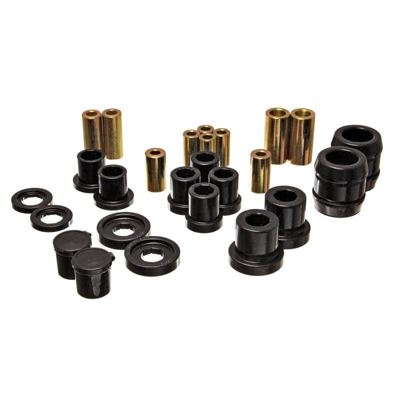 Energy Suspension 00-09 Honda S2000 Black Front End Control Arm Bushing Set - Saikospeed