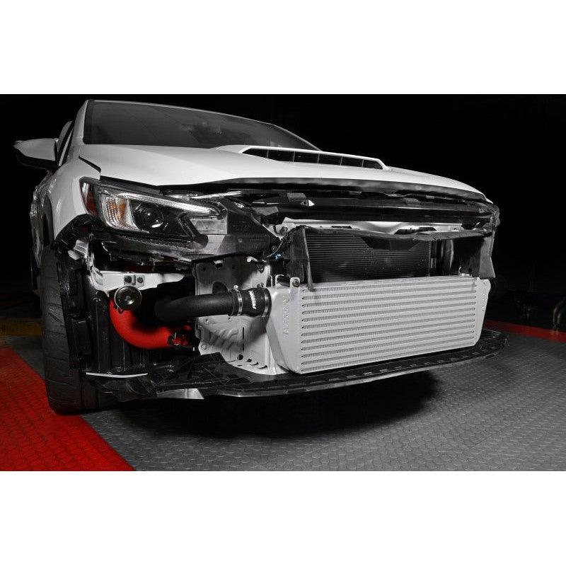 Perrin 22-23 Subaru WRX Front Mount Intercooler Kit (Black Tubes & Silver Core) - Saikospeed