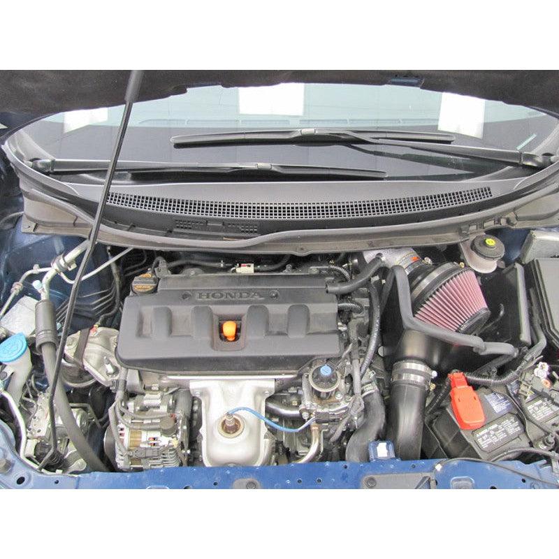 K&N 12-13 Honda Civic 1.8L L4 Silver Typhoon Intake - Saikospeed
