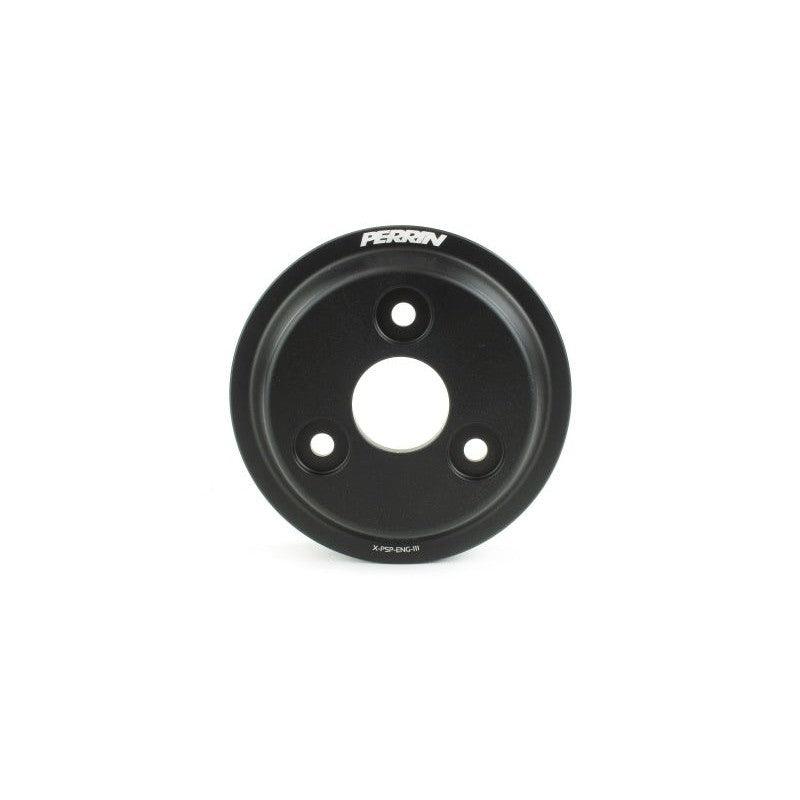 Perrin 15-21 Subaru WRX Lightweight Water Pump Pulley - Black - Saikospeed