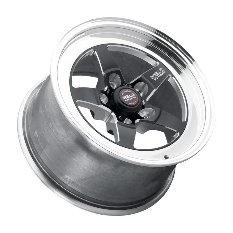 Weld S71 15x10 / 5x4.5 BP / 7.5in. BS Black Wheel (Medium Pad) - Non-Beadlock - Saikospeed