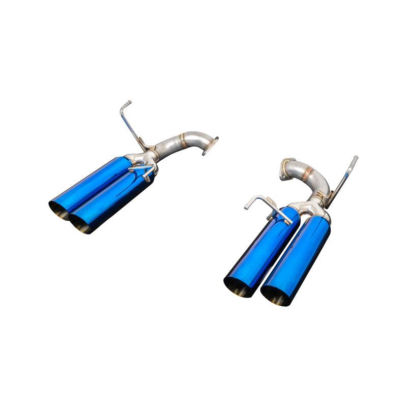 Remark 2015+ Subaru WRX/STI VA Boso Edition Axle Back Exhaust w/ Burnt Blue Single Wall Tip - Saikospeed